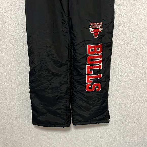 Vintage Starter Chicago Bulls Ski Snow Bib Overall - Picture 7 of 17